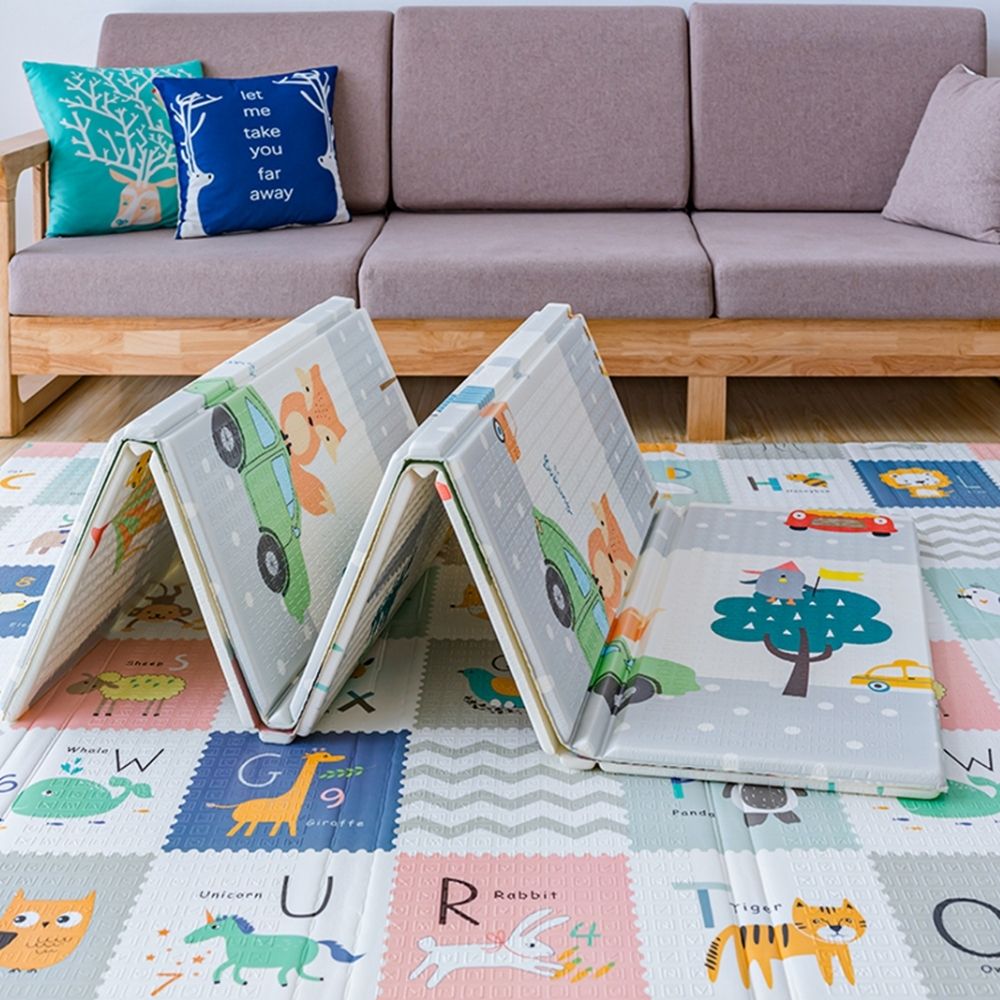 Safari & Educational Folding Play Mat