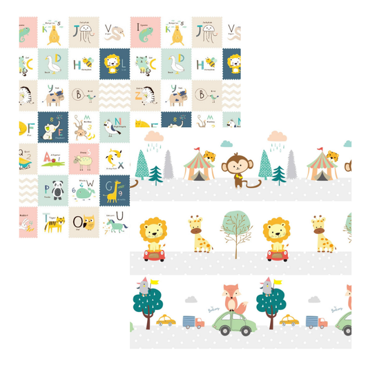 Medium Safari & Alphabet Play Mat