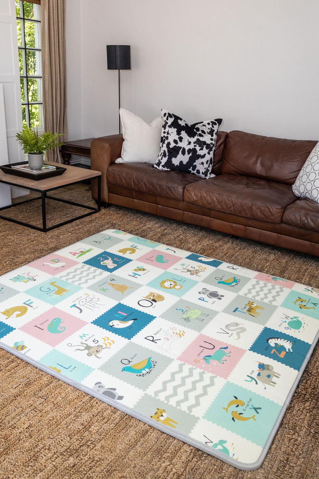 Medium World Map & Alphabet Play Mat