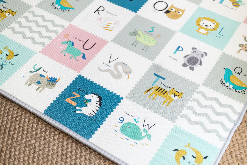 Medium World Map & Alphabet Play Mat