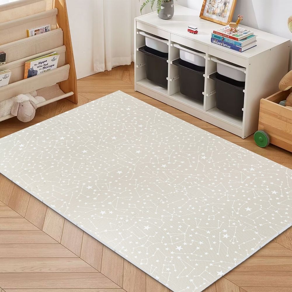 Beige Cosmic Tile Play Mat