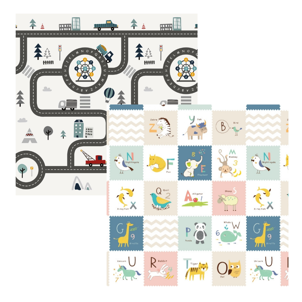 Medium Road & Alphabet Play Mat
