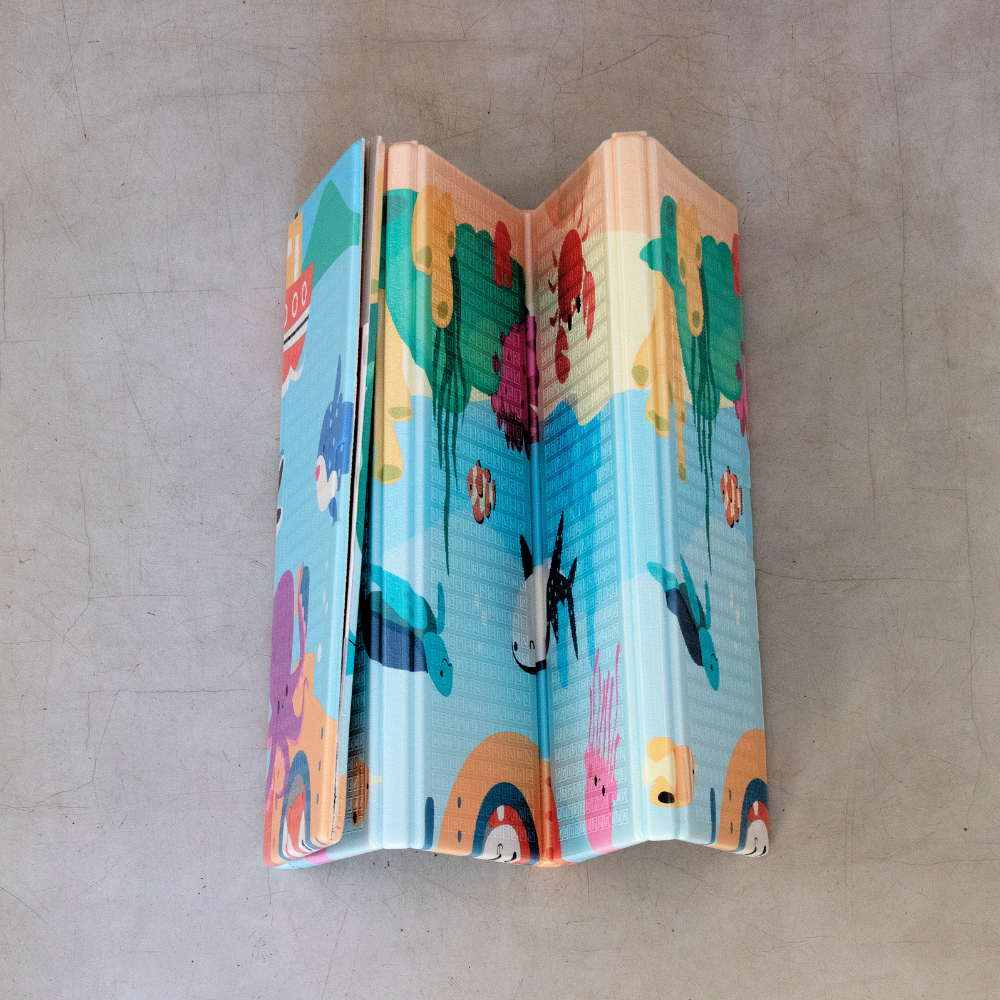 Under The Sea & Educational Folding Play Mat