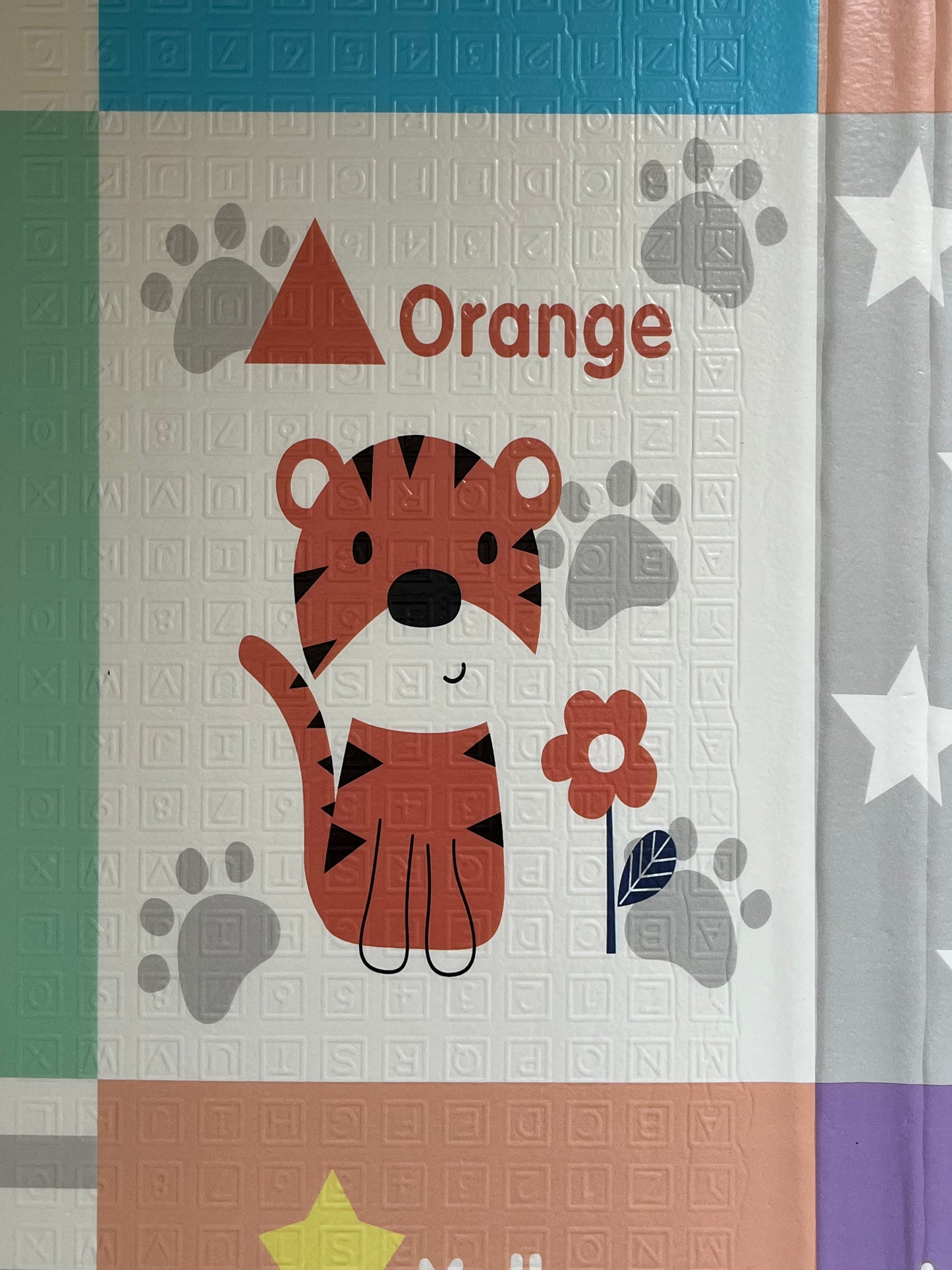 Friendly Animals & Educational Folding Play Mat - Large (180x200x1.5cm)