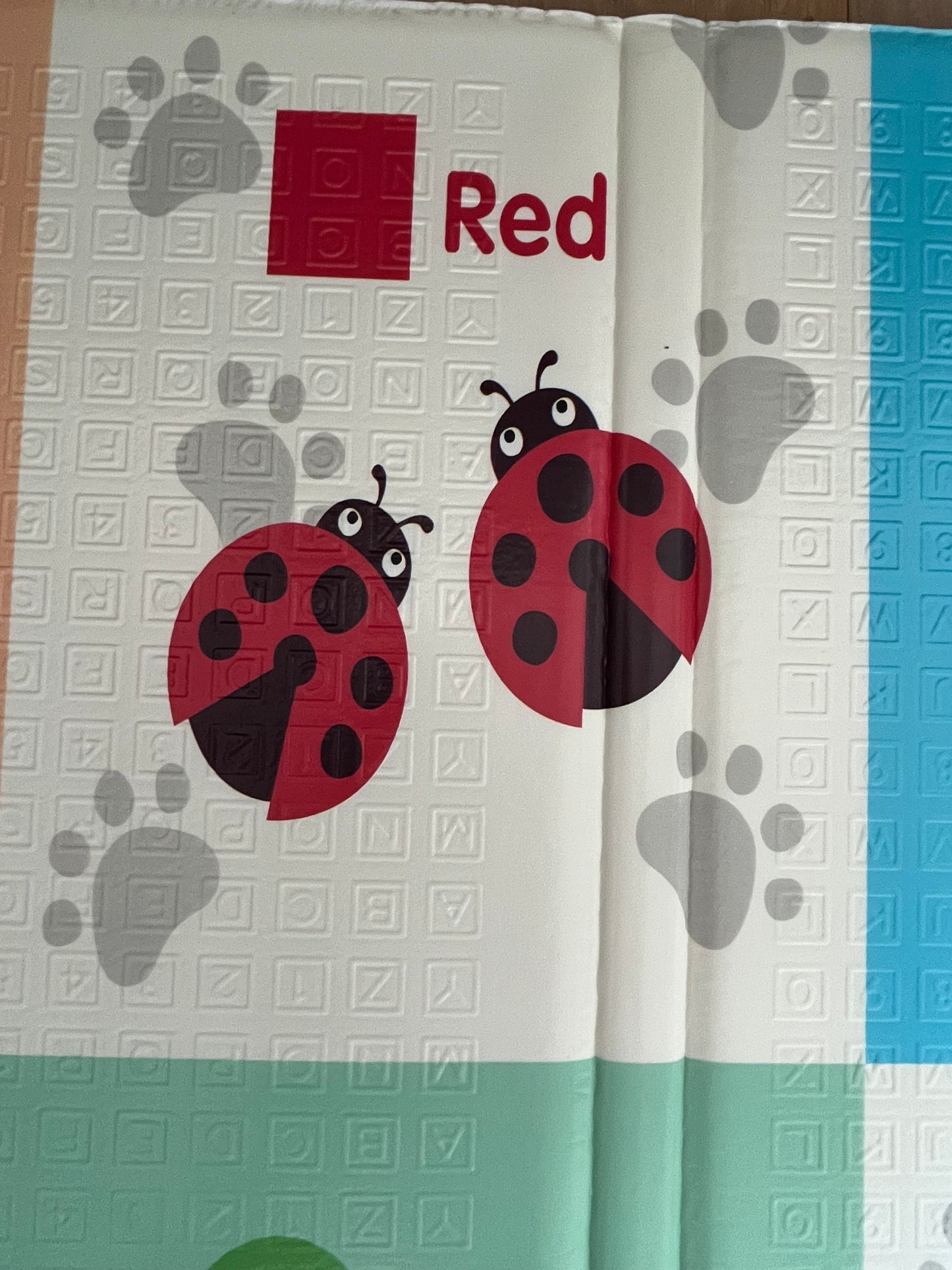 Friendly Animals & Educational Folding Play Mat - Large (180x200x1.5cm)