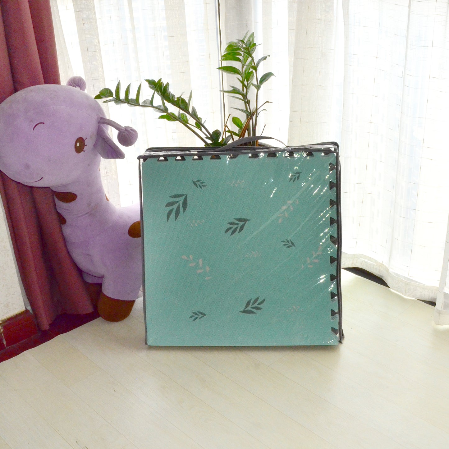 Magical Mint With Leaves Play Mat