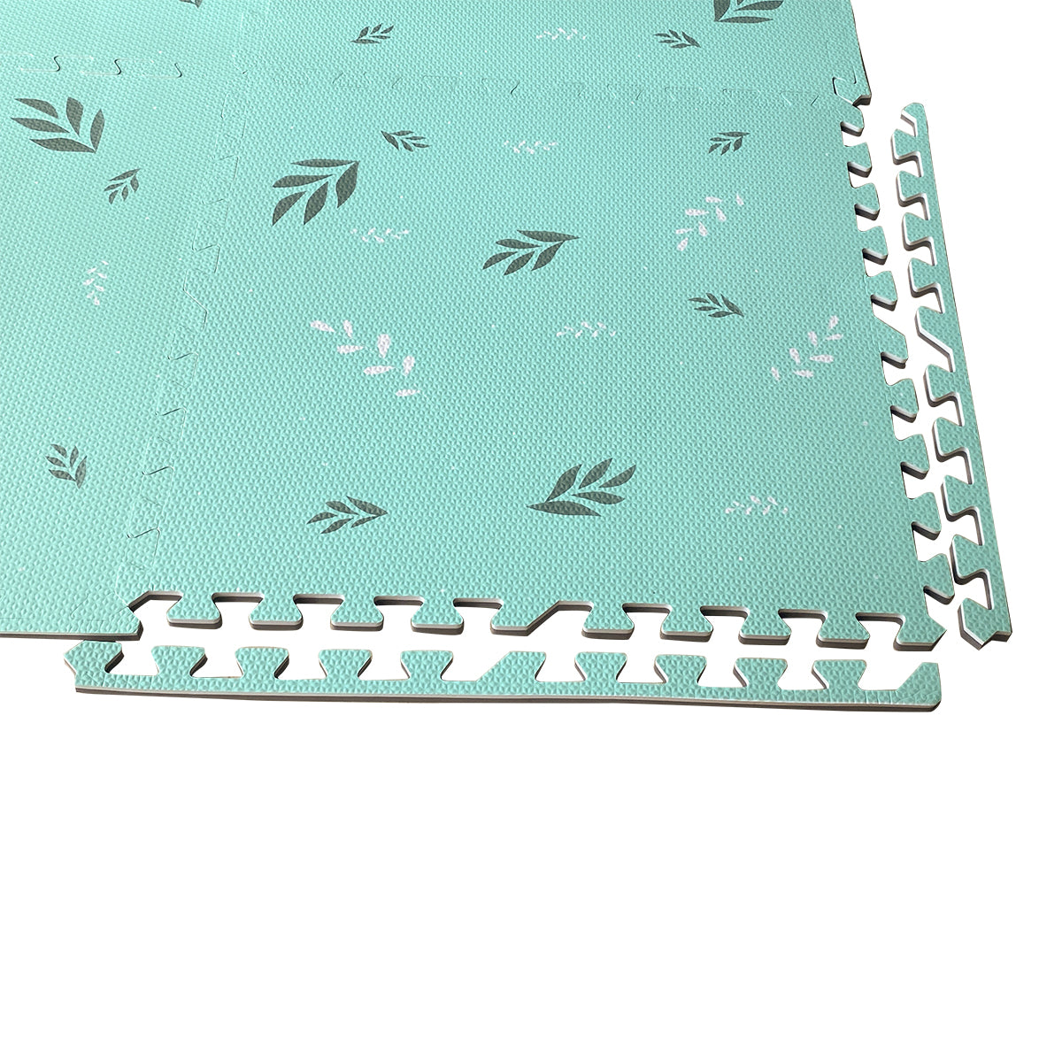 Magical Mint with leaves play mat