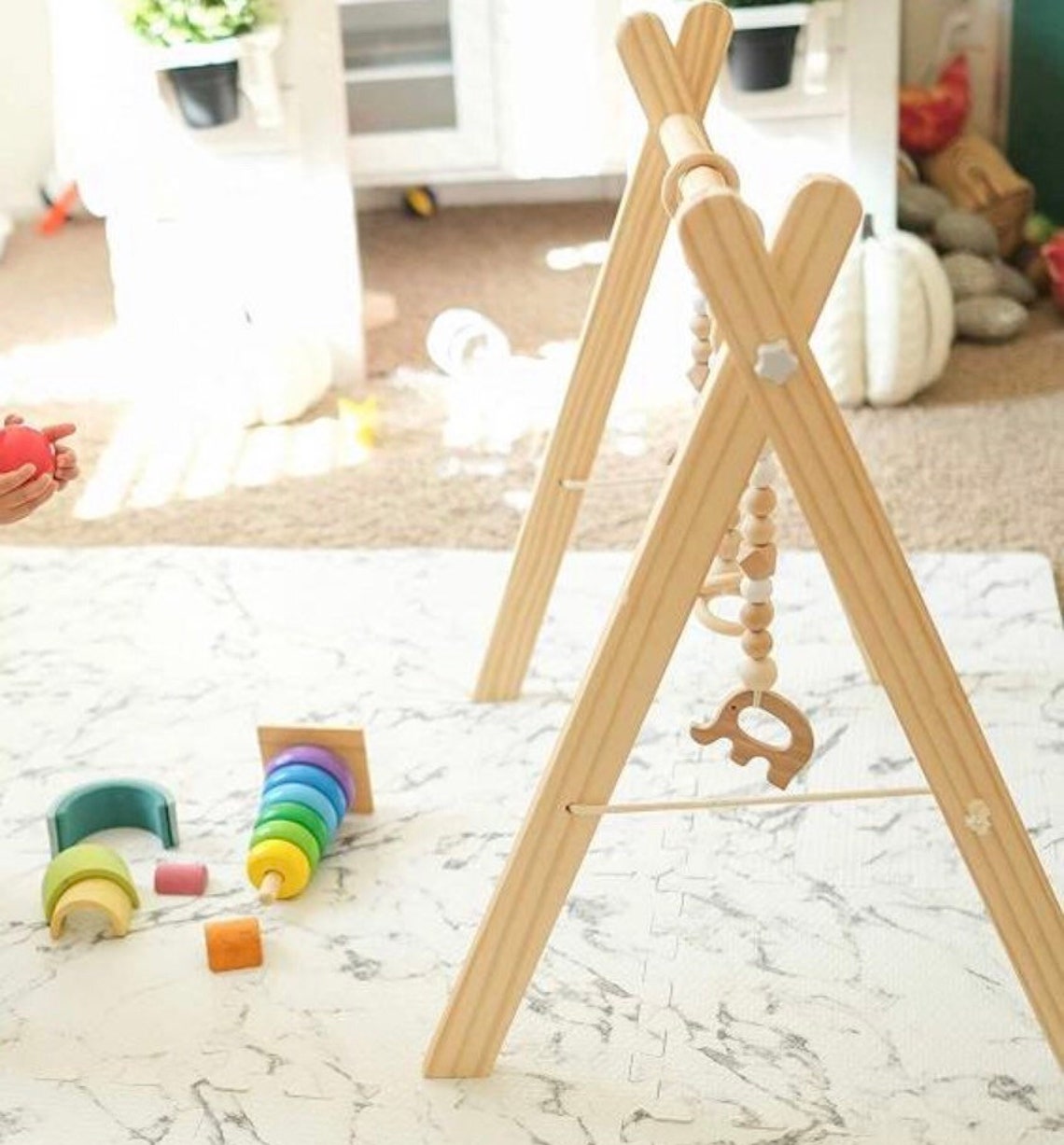 Magnificent Marble Play Mat