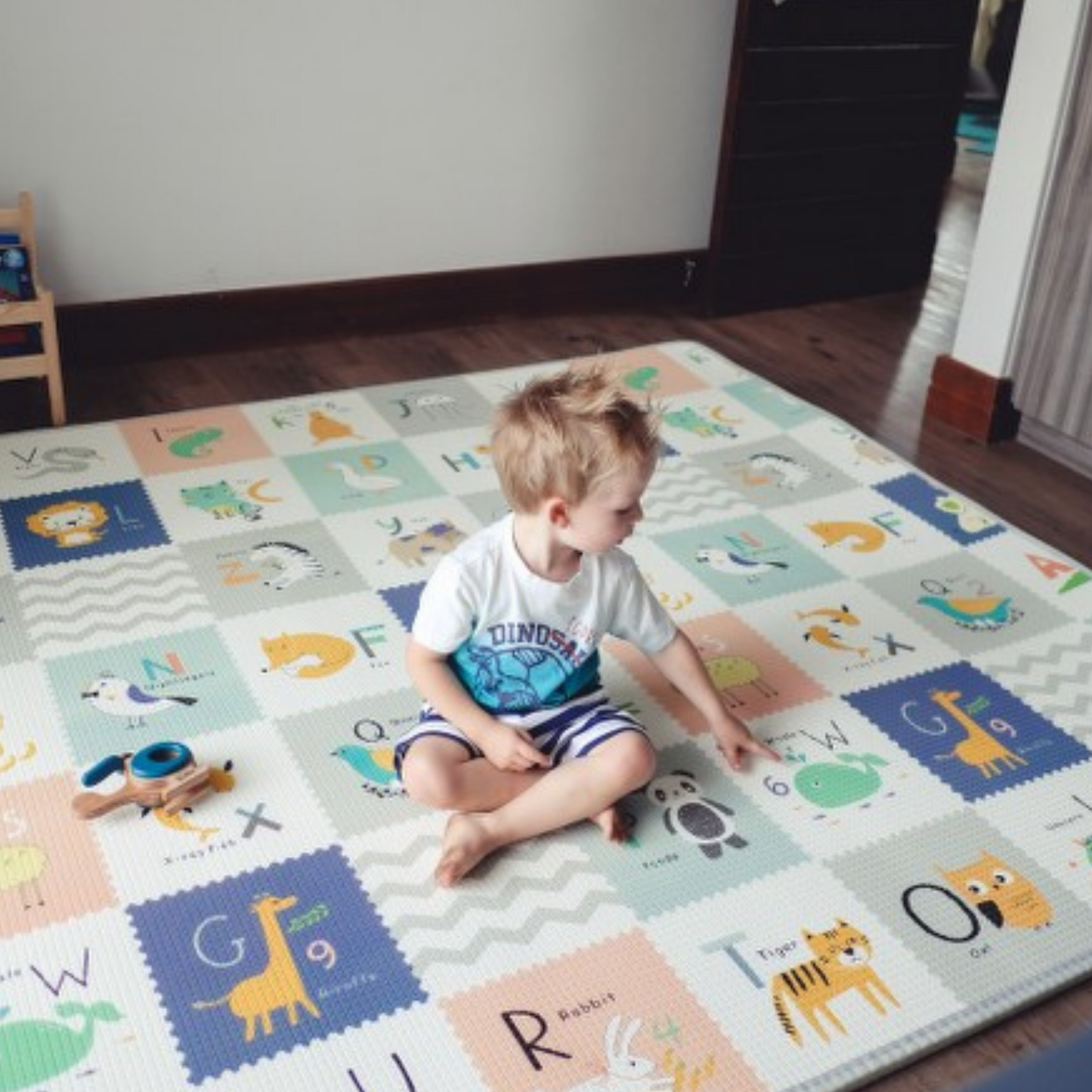 Large Road & Alphabet Play Mat