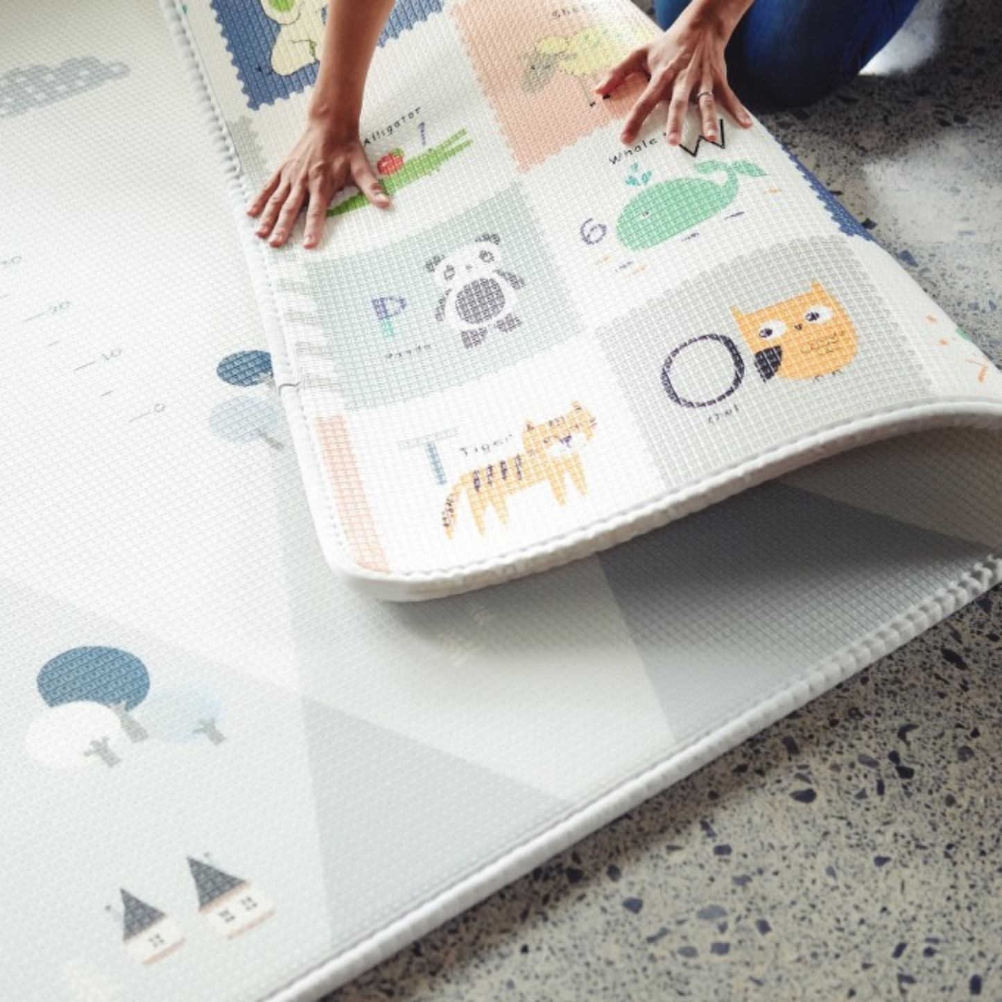 Large Mountain & Alphabet Play Mat