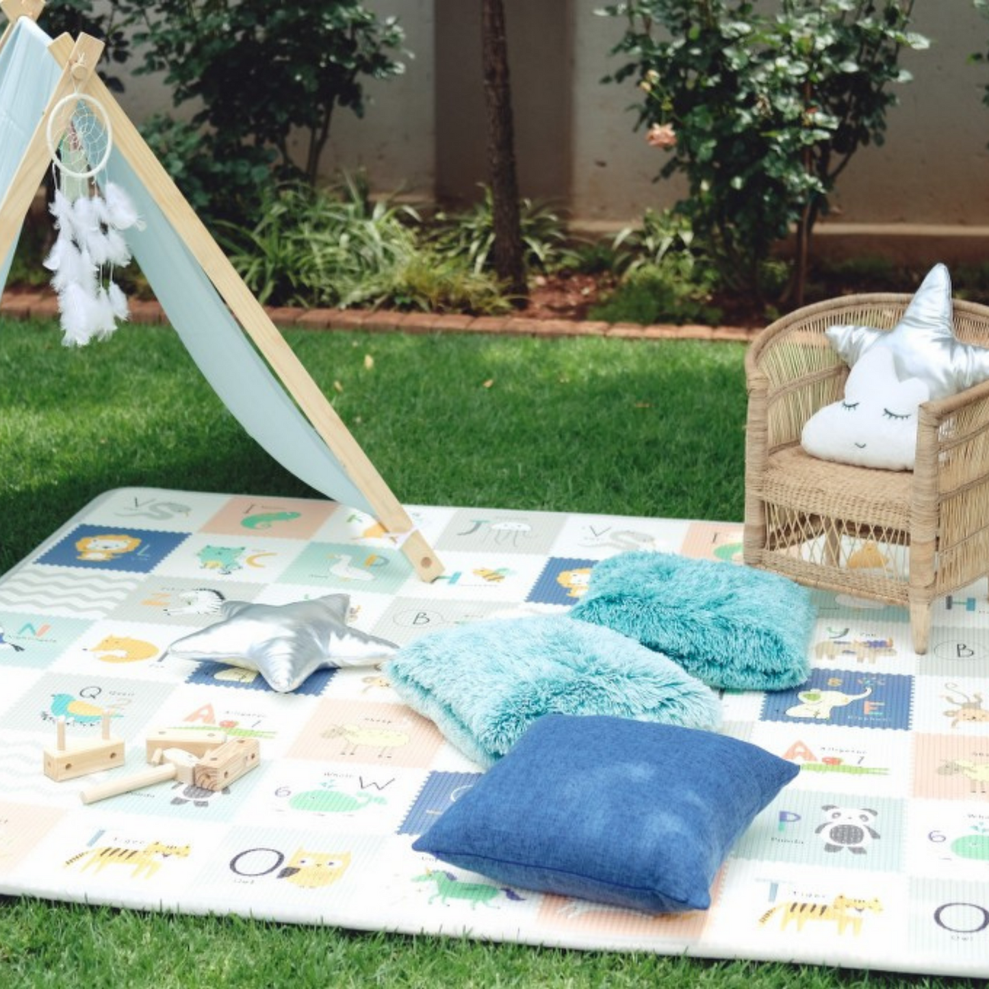 Large Road & Alphabet Play Mat