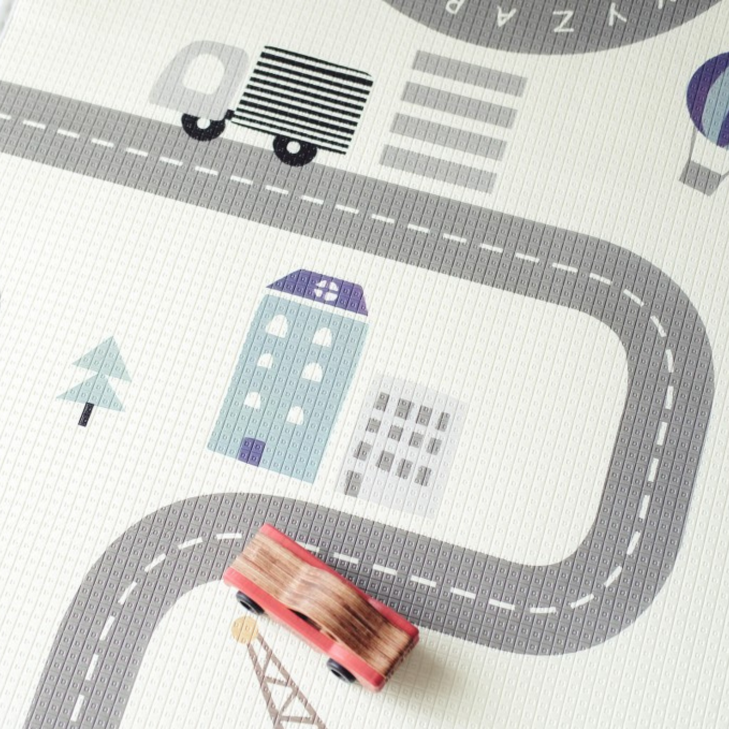 Large Road & Alphabet Play Mat