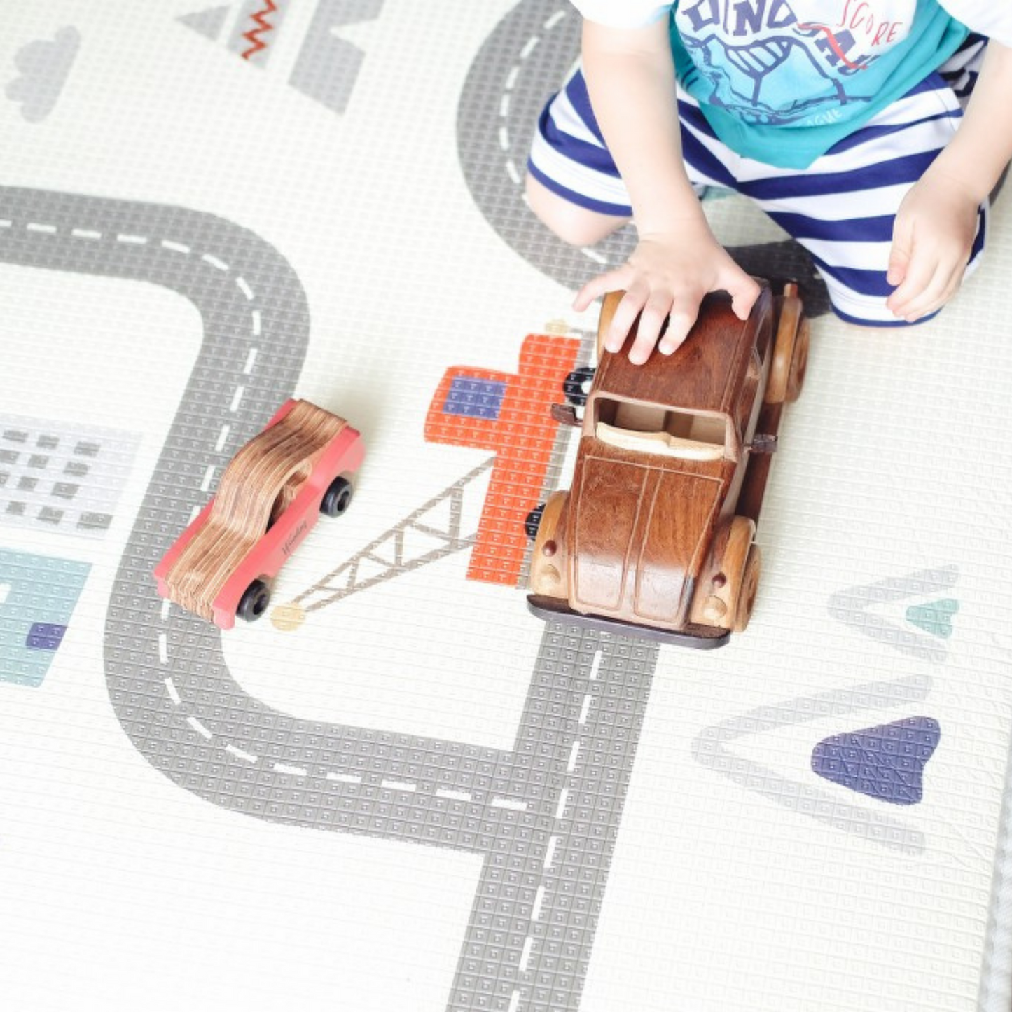 Large Road & Alphabet Play Mat