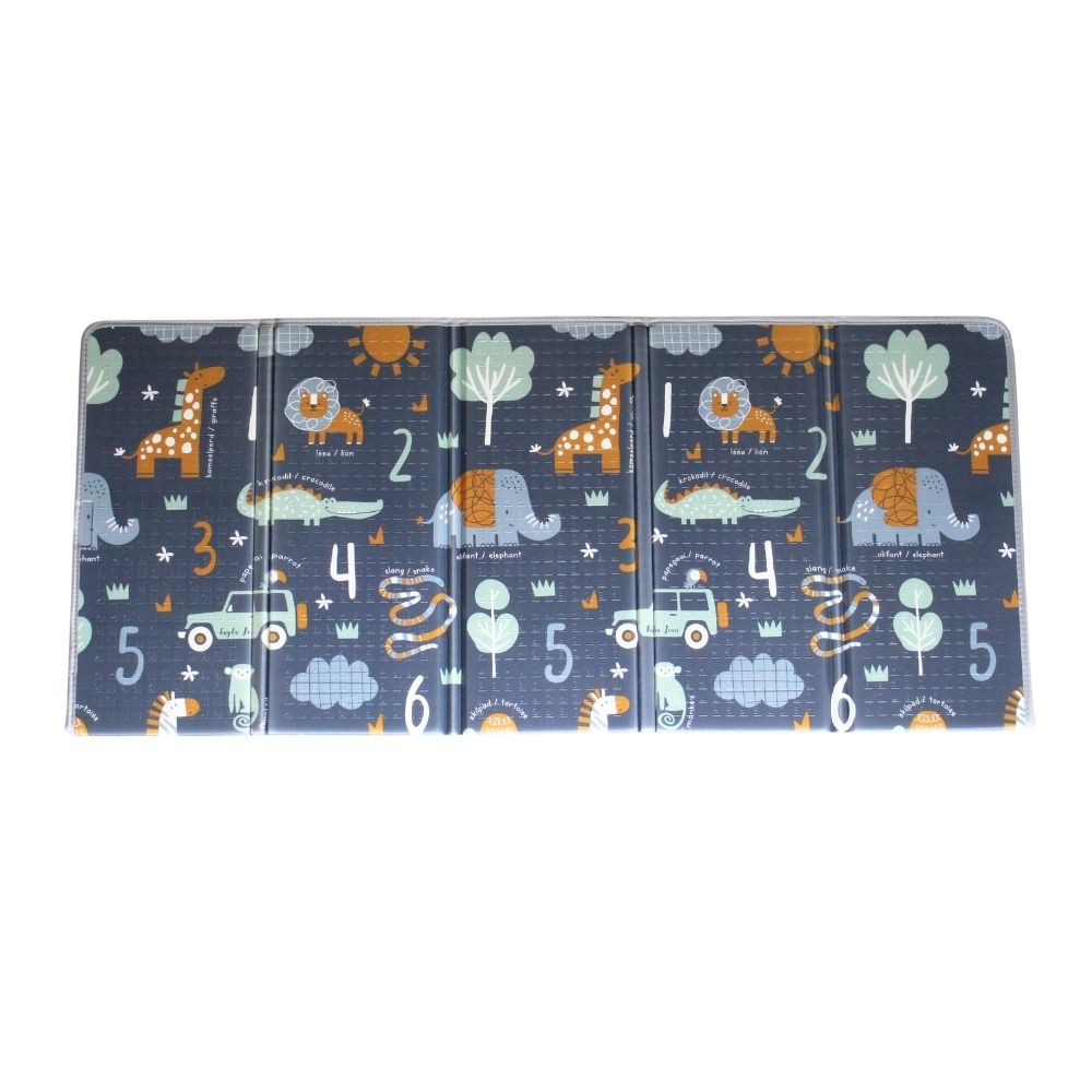 Safari Numbers & South African Road Map Folding Play Mat
