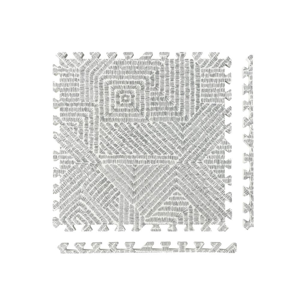 Grey Maze Tile Play Mat