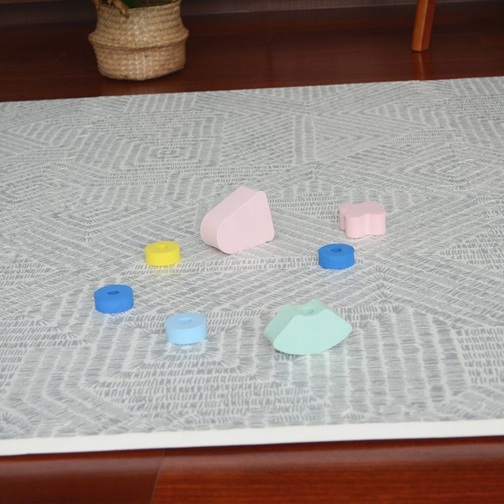 Grey Maze Tile Play Mat