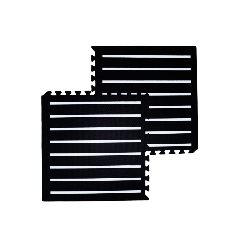 Black & White Stripe Tile Play Mat (Limited Edition)