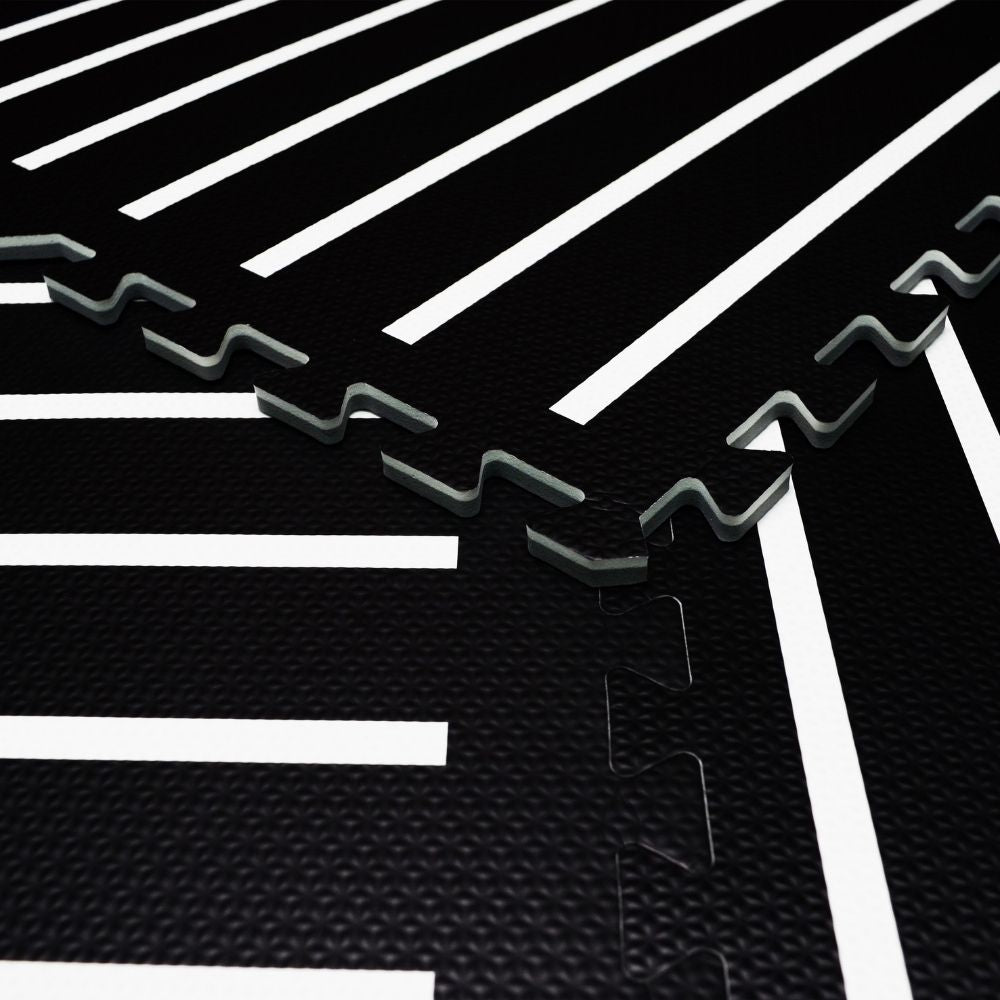 Black & White Stripe Tile Play Mat (Limited Edition)