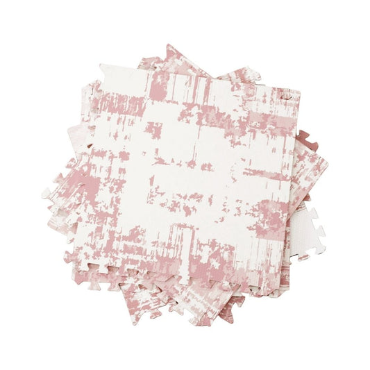 Blush Abstract Tile Play Mat