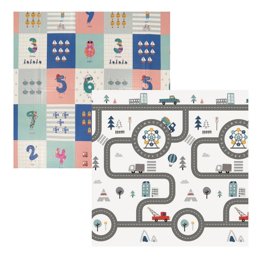Road Play & Alphabet Folding Play Mat