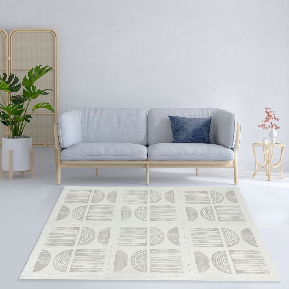 Morandi Geometry Tile Play Mat
