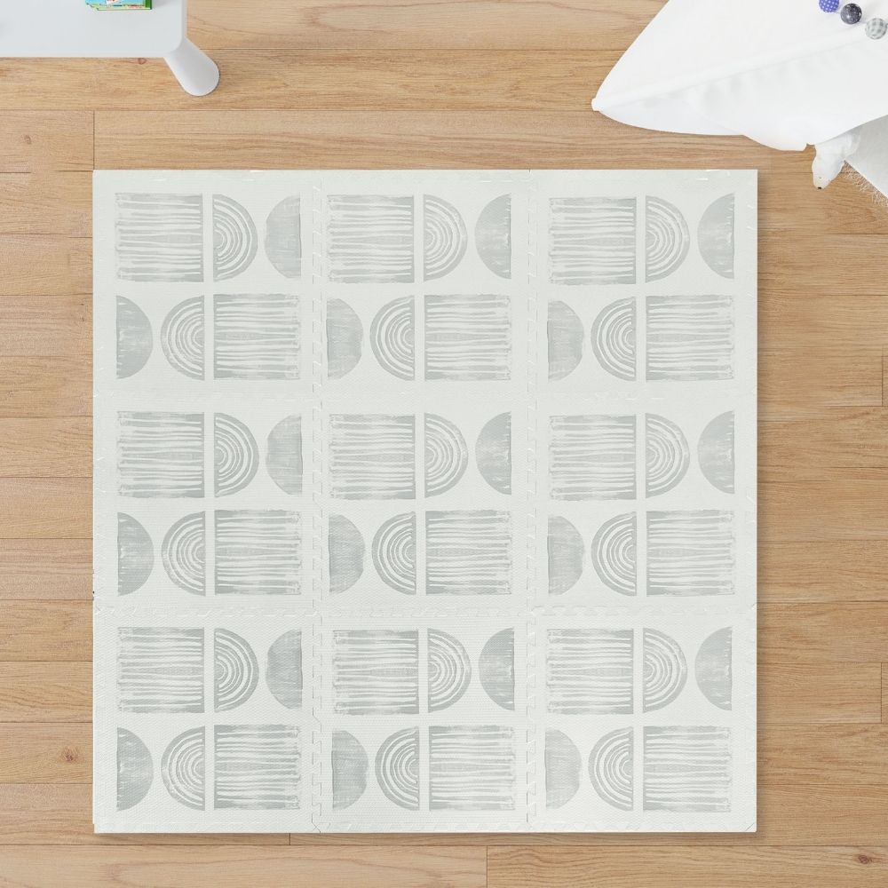 Morandi Geometry Tile Play Mat